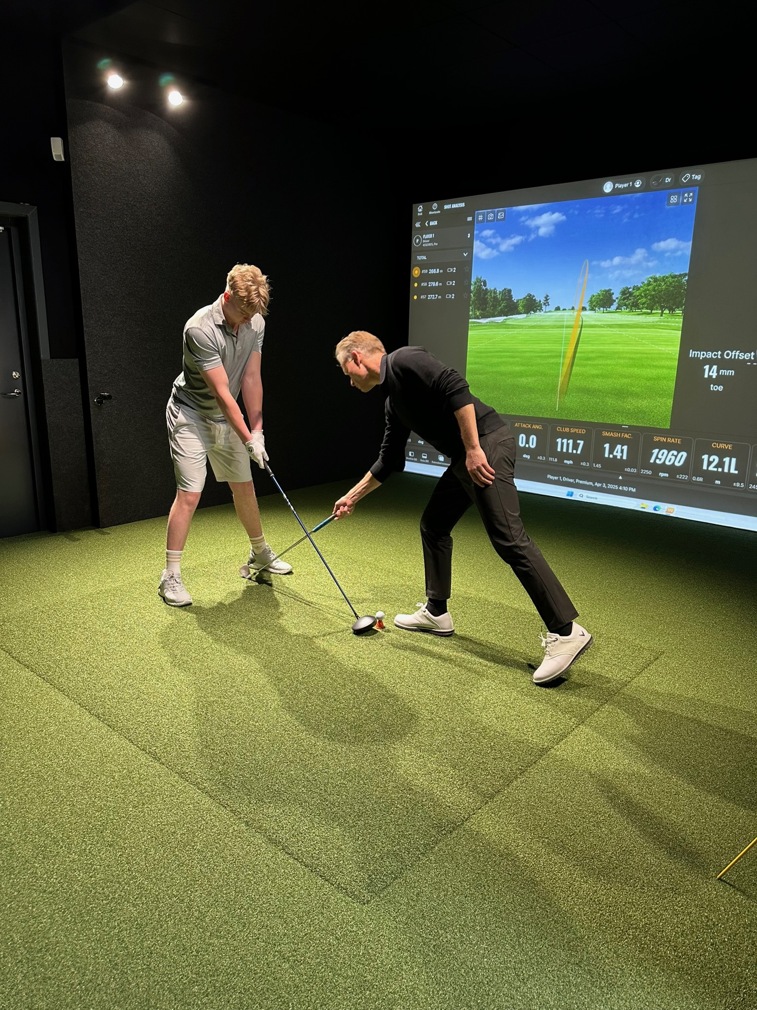 Golf undervisning hos GolfIndoor